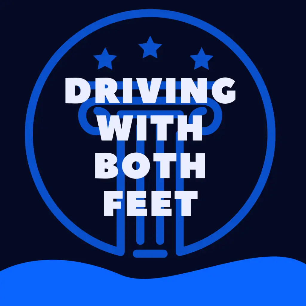 Is It Illegal To Drive With Both Feet